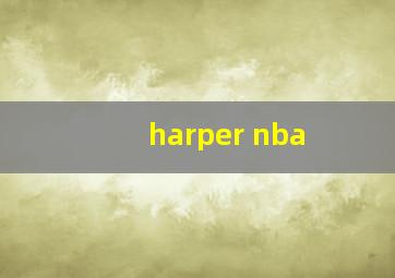 harper nba